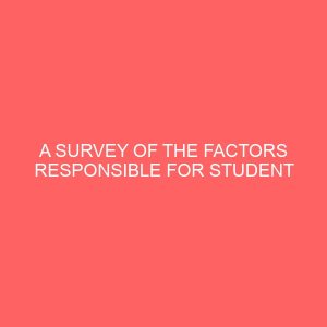 a survey of the factors responsible for student poor performance in shorthand writing 65314