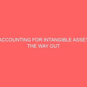 accounting for intangible asset the way out 60987