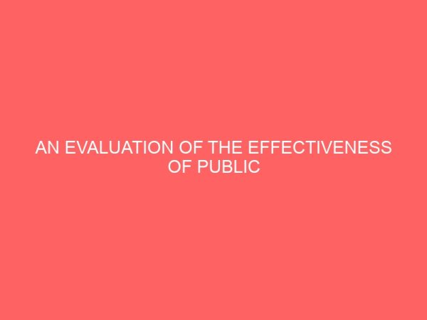 an evaluation of the effectiveness of public relations strategies employed during the moshood abiola polytechnic conversion crises 2 46017