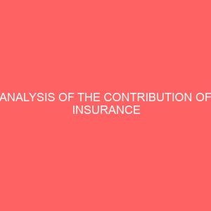 analysis of the contribution of insurance companies to the growth of smes 78932