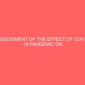 assessment of the effect of covid 19 pandemic on external examinations in nigeria a case of 2020 waec neco and gce 65398