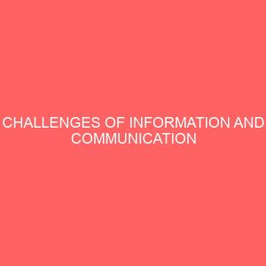 challenges of information and communication technlogy ict to modern secretaries in office technology and management department 64752