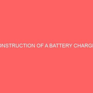 construction of a battery charger 46479
