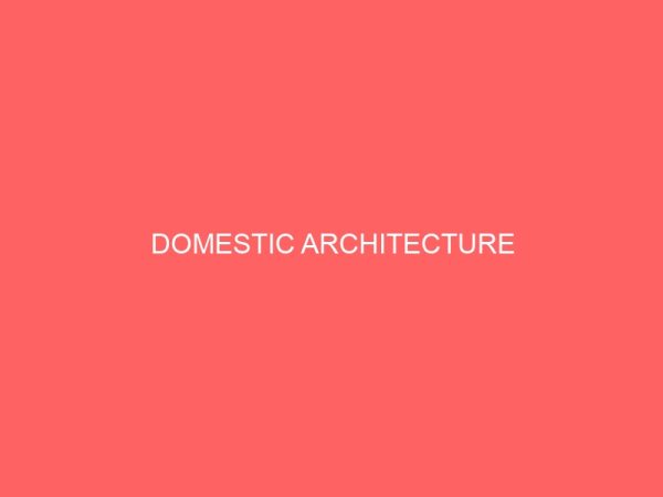 domestic architecture 64564