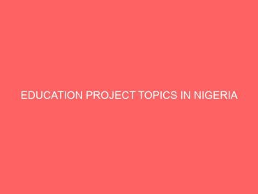 education debate topics in nigeria