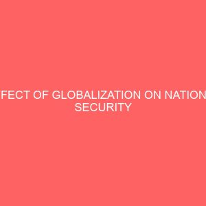 effect of globalization on national security 78922