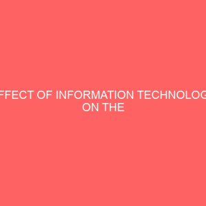 effect of information technology on the performance of office managers 84151