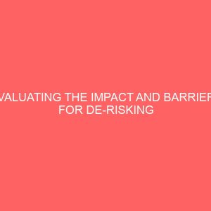 evaluating the impact and barriers for de risking strategies 2 80646