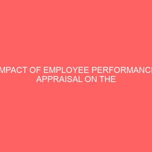 impact of employee performance appraisal on the achievement of organizational goal 2 84129