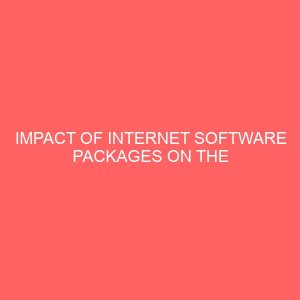 impact of internet software packages on the performance of modern secretaries 62974