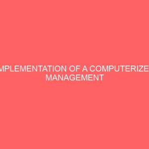 implementation of a computerized management system in insurance industry 80009