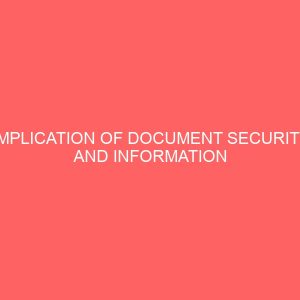 implication of document security and information resource management on the accounting system in nigeria 57727