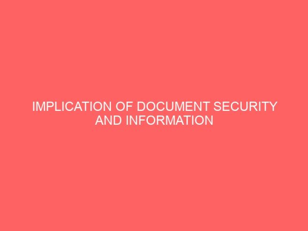 implication of document security and information resource management on the accounting system in nigeria 57727