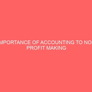 importance of accounting to non profit making business 56012