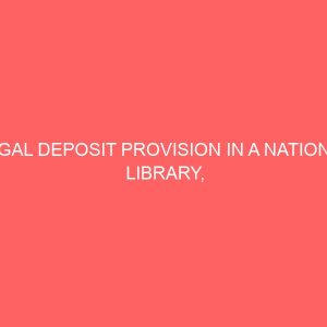 legal deposit provision in a national library public libraries law and bibliographic control in nigeria 44163