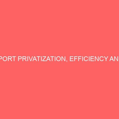 port privatization efficiency and competitiveness in lagos nigeria 78627
