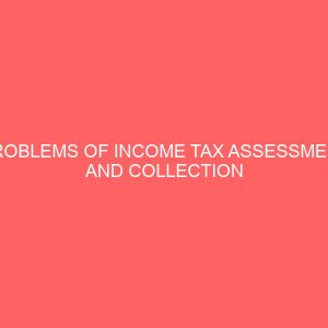 problems of income tax assessment and collection 2 61486