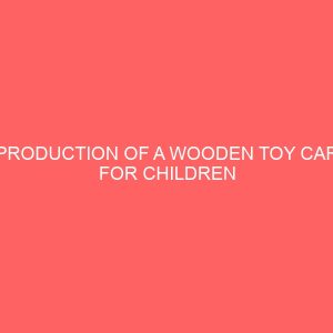 production of a wooden toy car for children 47267
