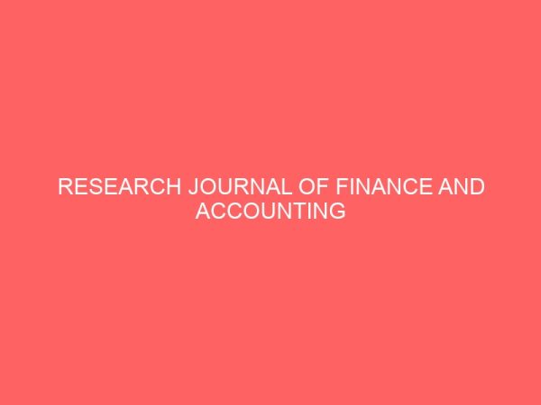 research journal of finance and accounting 60946