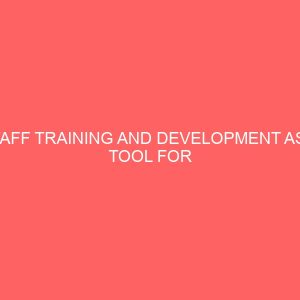 staff training and development as a tool for achieving organizational objectives 83737