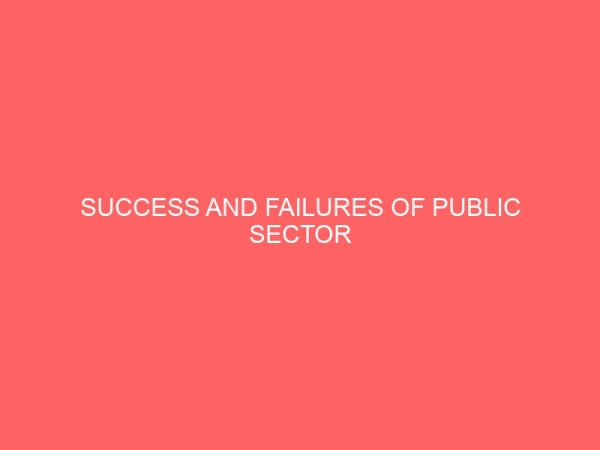 success and failures of public sector accountability in nigeria for the period of 1991 2002 56346