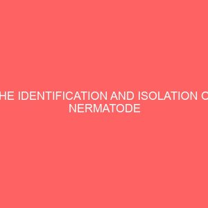 the identification and isolation of nermatode affecting tomatoes growth 2 78843