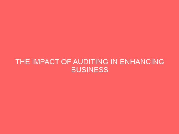 the impact of auditing in enhancing business survival 59677