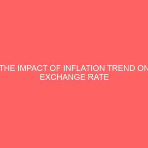 the impact of inflation trend on exchange rate 55627