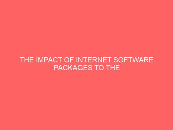 the impact of internet software packages to the modern secretary 62651