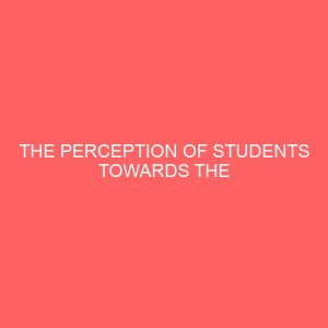 the perception of students towards the introduction of credit in mathematics for admission into office technology and management 62323