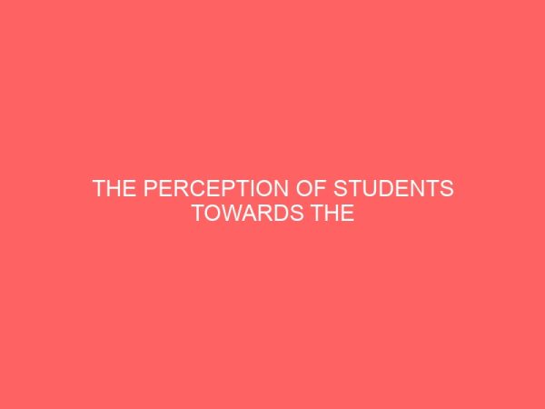 the perception of students towards the introduction of credit in mathematics for admission into office technology and management 62323