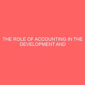 the role of accounting in the development and survival of macro finance banks in nigeria 60599