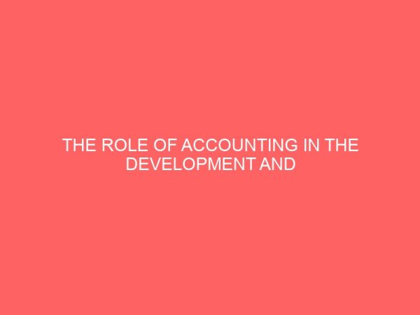 the role of accounting in the development and survival of macro finance banks in nigeria 60599