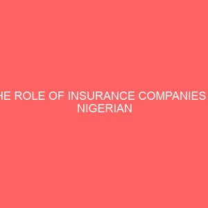 the role of insurance companies in nigerian economic development 56616
