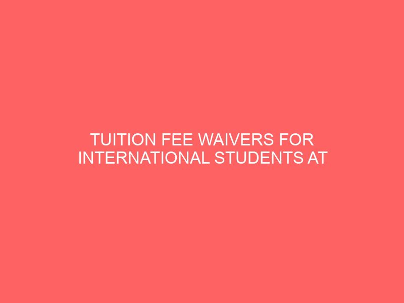 tuition fee waivers for international students at eastern mediterranean university turkey 50282