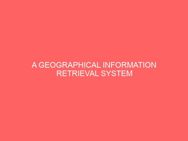 a geographical information retrieval system 28679