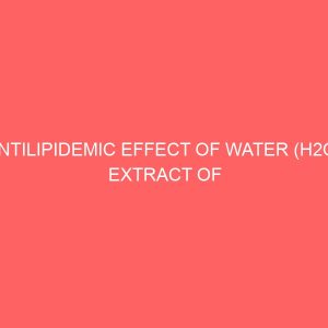 antilipidemic effect of water h2o extract of desmodium velutinum leaves on albino wistar rats 19064