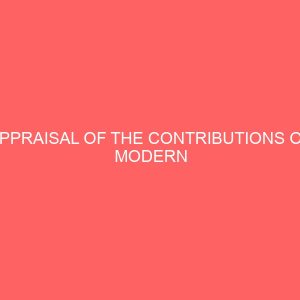appraisal of the contributions of modern communication equipment to job performance of secretaries in selected business organizations 2 41078