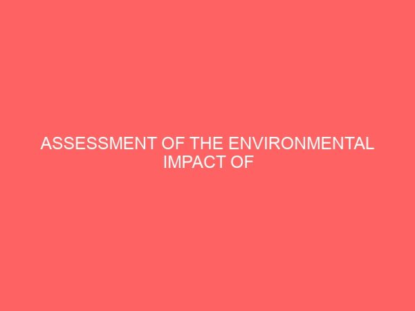 assessment of the environmental impact of construction works 37989