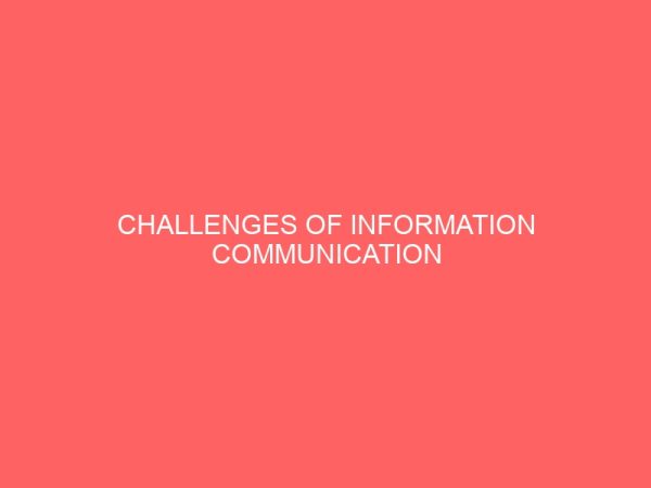 challenges of information communication technology in achievement of organizational goals 2 17333
