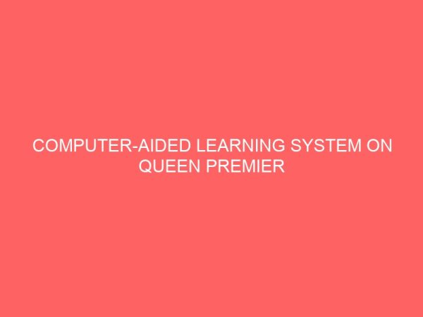 computer aided learning system on queen premier english textbook 24144
