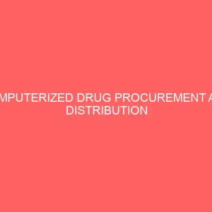 computerized drug procurement and distribution tracking system 14083