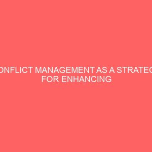 conflict management as a strategy for enhancing employees productivity in public organizations 40411
