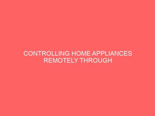controlling home appliances remotely through voice command 23936