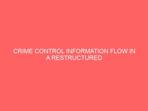 crime control information flow in a restructured nigeria national identification system election and census fraud solution 12969