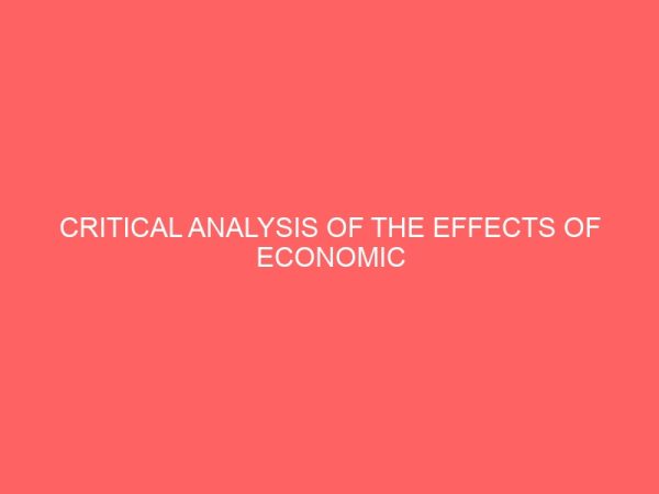 critical analysis of the effects of economic variations on real property management a case study of onitsha property market 13360