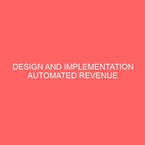design and implementation automated revenue computation software for water corporation 28083