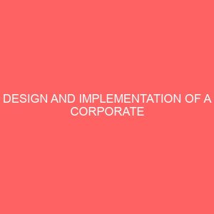 design and implementation of a corporate recruitment management system 24201