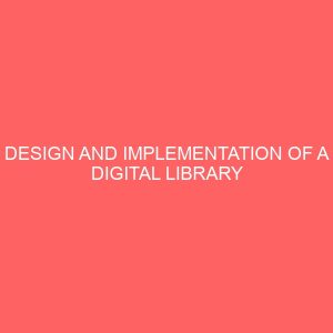 design and implementation of a digital library system 2 29239