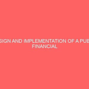design and implementation of a public financial management system 23992